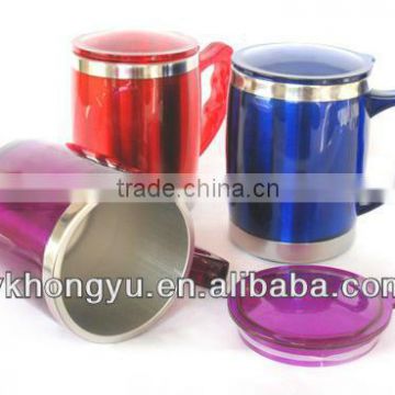 450ml hot sale double wall stainless steel travel mug