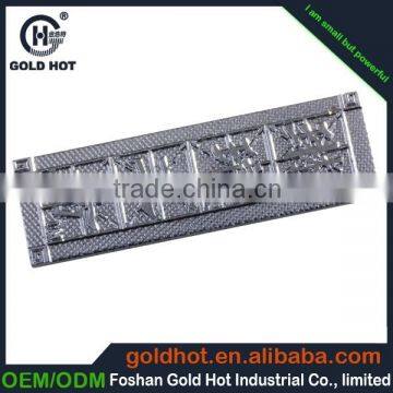 Household electrical appliance panels and nameplate