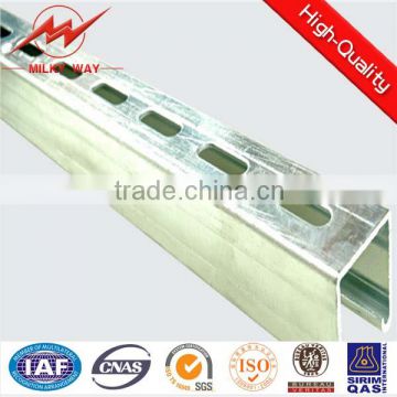 Steel top king u channel size