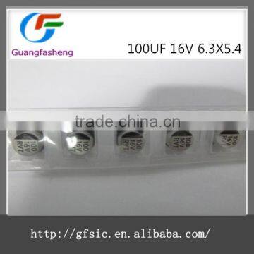 (hot sale)100UF 16V 6.3X5.4