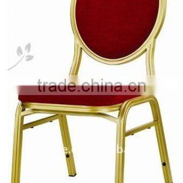 High quality Stacking used hotel price steel aluminium dubai banquet chair