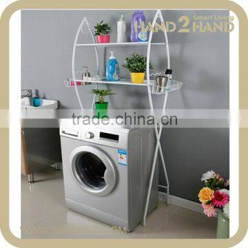 White 3-Shelf Organizer Stand Towel Rack Holder Bathroom Rack