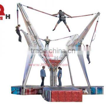 4 in 1 Bungee trampoline with high quality harness