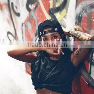 Latest Design Cute Animal Red-crowned Crane Embroideried Man Women Lovers Flat Snapback Hats photo-5