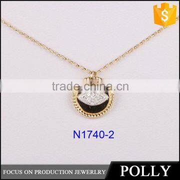 Cheap Jewellry Eyes Shape Pendant Small 925 Silver Pendant With Black and White Enamel Pendant