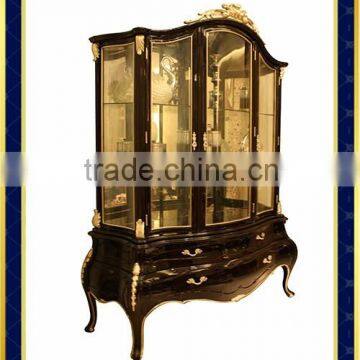 AK-6006 Newest Design High Quality Practical Antique Wooden Wine Cabinet