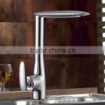 Solid Brass Kitchen Sink Mounted Water Tap KNF009 photo-4