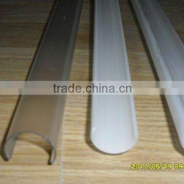 Various shapes PC/PVC Plastic Extrusion LED profile