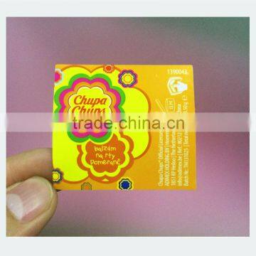 Waterproof adhesive sticker label