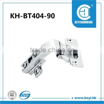 KH-BT404-90 slide-on cabinet hinge, 90-degree cabinet hinge