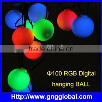 led round ball outdoor light