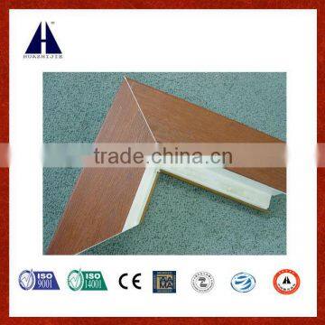 nut tree film laminated upvc window profile