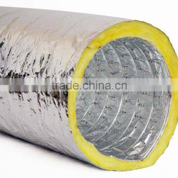 Double Layer Acoustic Insulated Flexible Air Duct for HVAC Systems / Aluminum Flexible Air Duct photo-2