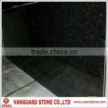 Natural Granite Black Galaxy Slabs