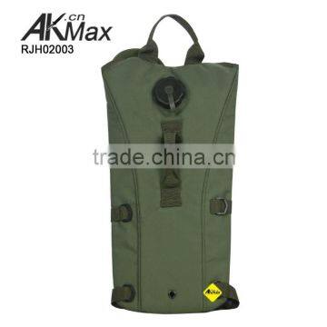 Polyester Oxford Fashion Olive Green Hydration Backpack For Army Use