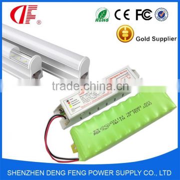 Emergency lighting module for led 7 watt T5 or T8 rectangle profile kit 1.5hr power