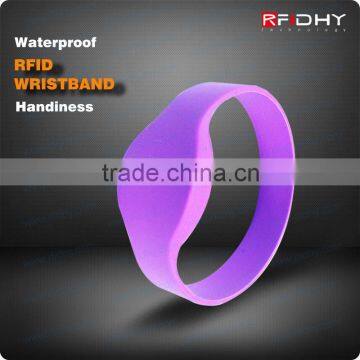 Trade Supplier Printed RFID Silicone Wristbands for Concerts