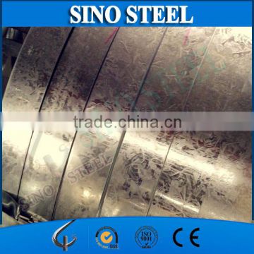 Q195 Hot dip galvanzied cold rolled steel strip