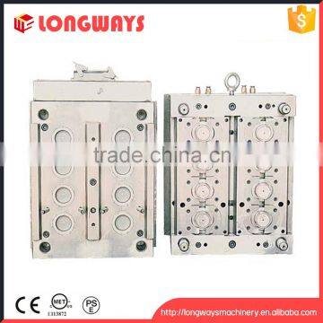 8 cavities plastic bottle cap injection mould