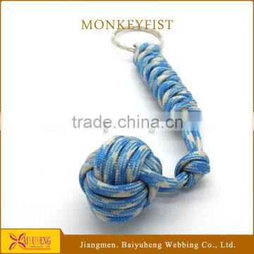 wholesale alibaba keychain monkey fist keychain