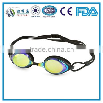 Adult hot selling racing swim goggle,training trithalon competition water sport eyewear 5123DM