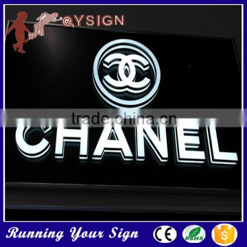 advertising billboard Mini channel acrylic office outdoor sign