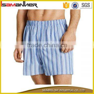 Wholesale low MOQ pure colors vertical stripes formal men beachwear