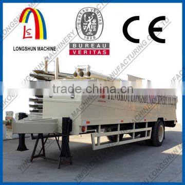 Mobile Trailer K Roof Sheet Steel Arch Forming Machine