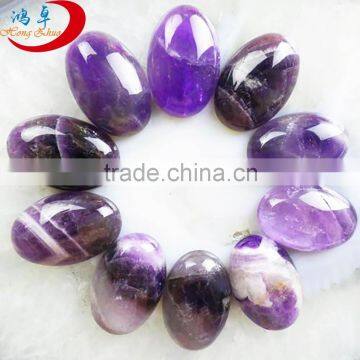 Manufacture direct sale gemstone amethyst cabochons for making jewelry