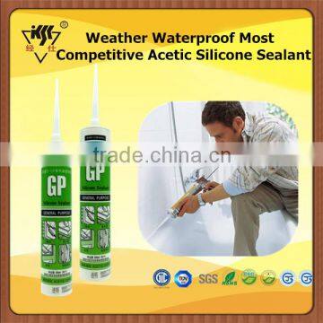 Weather Waterproof Most Competitive Acetic Silicone Sealant