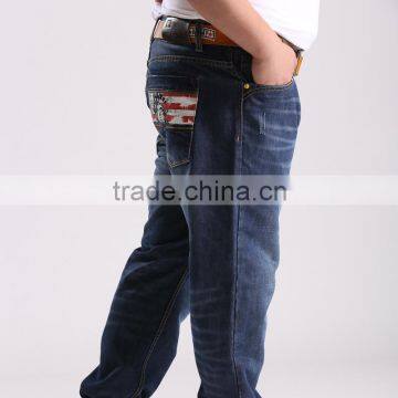 2015 newest design hiphop denim pant / brand denim jean/ man denim jean