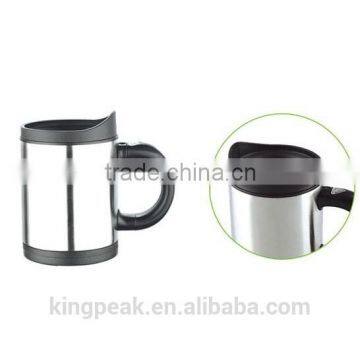 stainless steel coffee mug/stainless steel Double wall travel mug/Auto mug good for promotional gifts/mugs from China