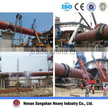 High efficient lime rotary kiln with low price by China supplier