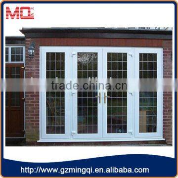 commercial upvc glass swing door