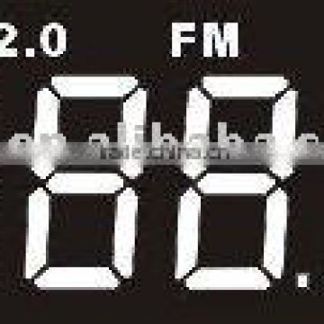 4 digits outdoor white led numeric display (ATA 83)