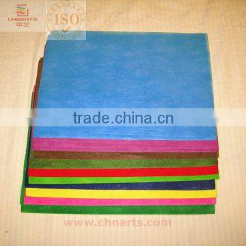 multi-colored non woven fabric Polyester craft felt shjeet