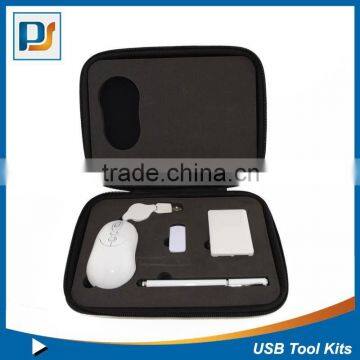 USB LAPTOP / PC Accessory Travel Kit in Zip Case, Accessory IT Travel Kit, Laptop Accessory Compact Gift Set photo-2