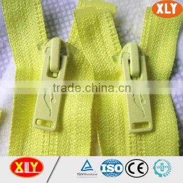 shenzhen xly wholesale fancy reverse nylon zipper