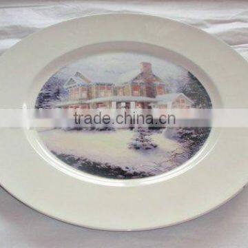 Decoration Plastic charger plate