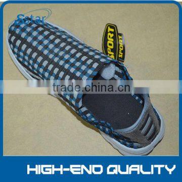 new model men casual shoes pure hand woven shoes simple structure shoes