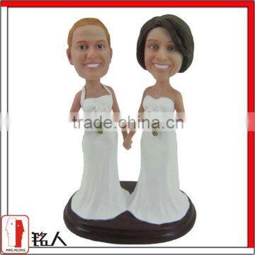 wedding bobblehead home decor