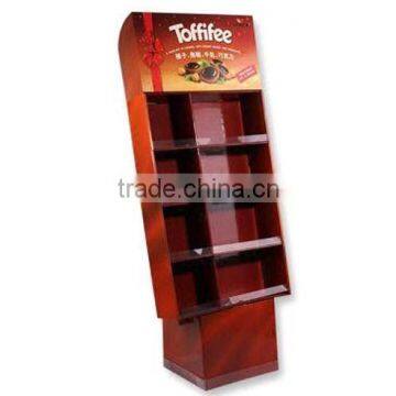 Retail Corrugated Cardboard Chocolate Display Stand