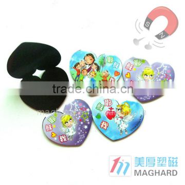 heart-shaped magnetic bookmark promotional gift item