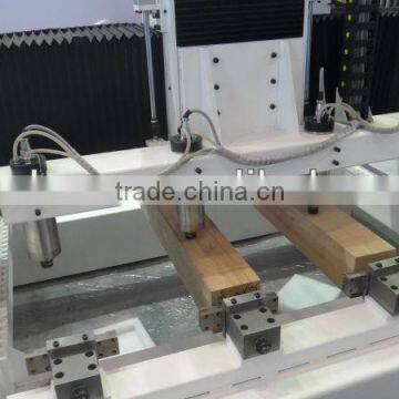 Special 4 heads CNC engraving machine for Bed legs