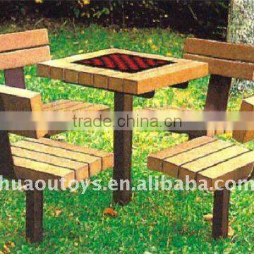 2016 Outdoor Wooden Table & Leisure Chairs