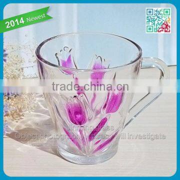 Made in china embossed conical cup food trade drinking tea