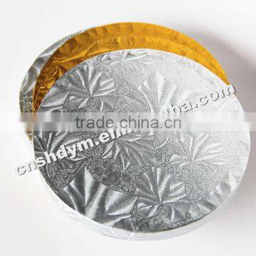 round paper aluminium circle cake board