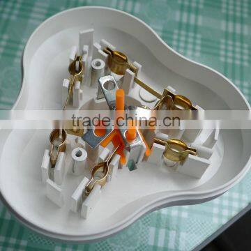 European Style 2 Round Pin AC Power Adaptor With Earth (P8035) photo-5