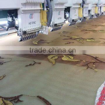 Multi-head 9 Needles 22 Heads High Speed Flatbed Embroidery Machine