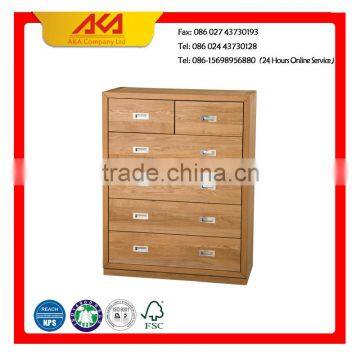 Simple Style Oiled Solid Wood Bathroom Cabinet